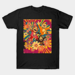 Monkey Banana Splits Craze T-Shirt